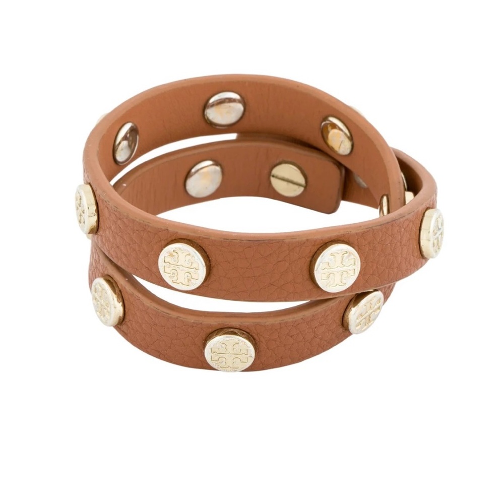 Tory Burch wrap leather bracelet